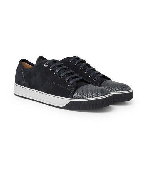 LANVIN（ランバン）の「Lanvin Dbb1 Cap-Toe Suede And Textured