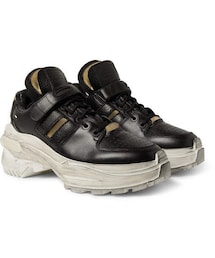 Maison Margiela | Maison Margiela Distressed Leather Sneakers(スニーカー)