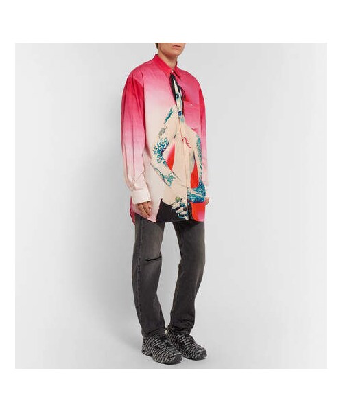 VETEMENTS(ヴェトモン)の「Vetements + Reebok Instapump Logo-Print Sneakers(スニーカー・メンズ・Black・Eu40/Eu41/Eu45/Eu43/Eu39/Eu42)」の4枚目の写真