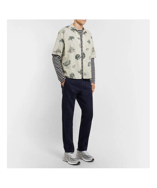 NEW BALANCE（ニューバランス）の「New Balance 990v4 Suede And Mesh Sneakers（スニーカー・メンズ・Gray・Uk11/Uk7/Uk9.5/Uk7.5/Uk11.5/Uk10.5）」の3枚目の写真