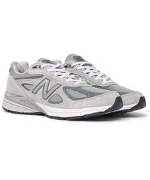NEW BALANCE | New Balance 990v4 Suede And Mesh Sneakers(スニーカー)