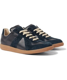 Maison Margiela | Maison Margiela Replica Suede And Leather Sneakers(スニーカー)