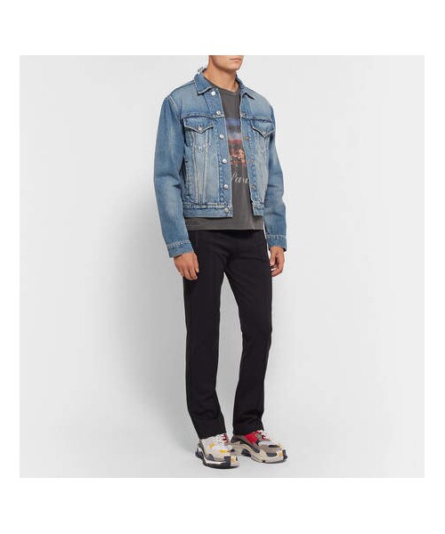 BALENCIAGA(バレンシアガ)の「Balenciaga Triple S Mesh, Nubuck And Leather Sneakers(スニーカー・メンズ・multi・Eu42/Eu45/Eu43/Eu46/Eu44)」の4枚目の写真