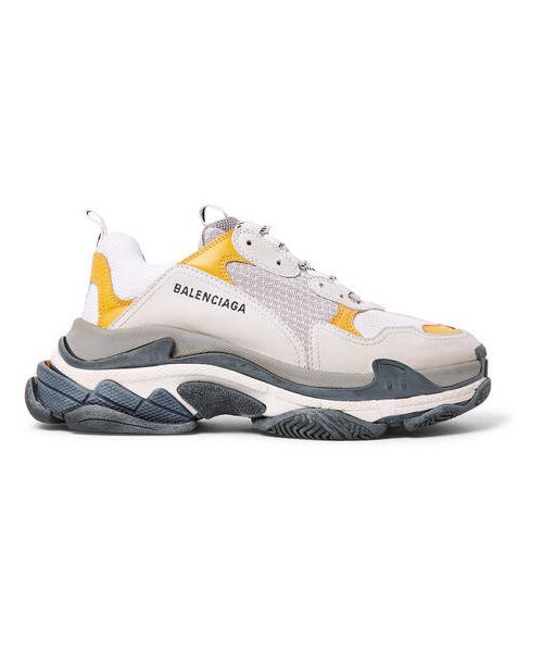 BALENCIAGA(バレンシアガ)の「Balenciaga Triple S Mesh, Nubuck And Leather Sneakers(スニーカー・メンズ・multi・Eu42/Eu45/Eu43/Eu46/Eu44)」の2枚目の写真