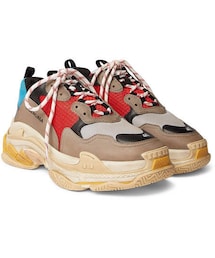 BALENCIAGA | Balenciaga Triple S Mesh, Nubuck And Leather Sneakers(スニーカー)