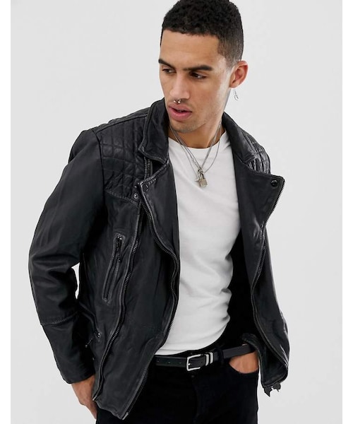 ALLSAINTS（オールセインツ）の「AllSaints Cargo Leather Biker