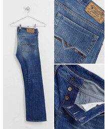 DIESEL（ディーゼル）の「Diesel Zatiny bootcut jeans in 08XR mid