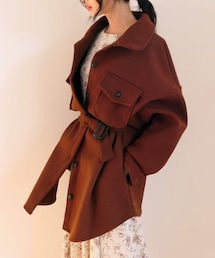 DHOLIC | ベルトSETオーバーシャツジャケット(その他アウター)