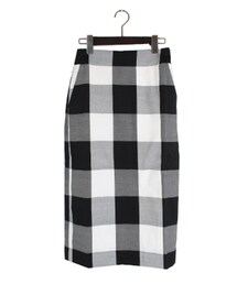 STYLEBLOCK | ツイルバッファローチェックタイトスカート(スカート)