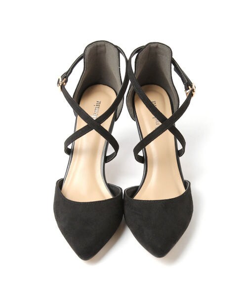 Andemiu(アンデミュウ)の「ストラップパンプス(シューズ・グレー/ブラック/レッド)」の15枚目の写真