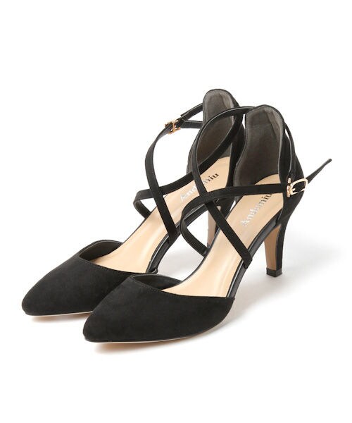 Andemiu(アンデミュウ)の「ストラップパンプス(シューズ・グレー/ブラック/レッド)」の10枚目の写真