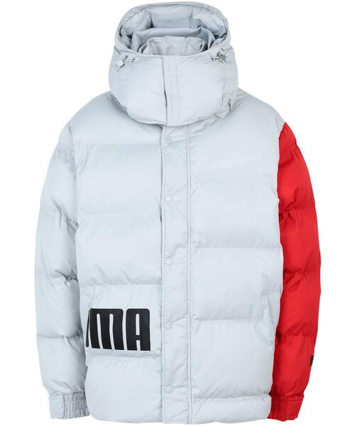 puma x ader error long puffer jacket