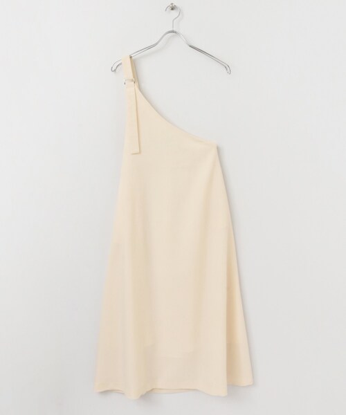 KBF（ケイビーエフ）の「WEB限定 ワンショルダーサロペットスカート（ワンピース/ドレス・レディース・MOCHA/OFF/BLACK・one）」の13枚目の写真