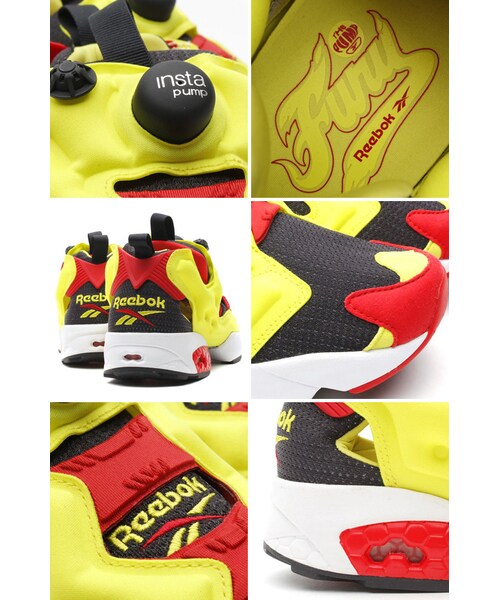 Reebok(リーボック)の「Reebok INSTA PUMP FURY OG "CITRON" BLACK/HYPER GREEN/RBK RED/WHITE(LOW-CUT・メンズ・other・30.0cm/23.0cm/24.0cm/25.0cm/26.0cm/27.0cm/28.0cm/29.0cm)」の3枚目の写真
