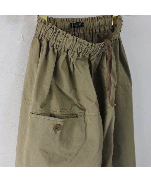 新品 トラバイユマニュアル コンパクトチノ シャムパンツ TRAVAIL MANUEL トラバイユマニュアル コンパクトチノ シャムパンツ M