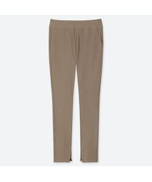 UNIQLO | リブレギンスパンツ(丈標準65～67cm）(レギンス/スパッツ)