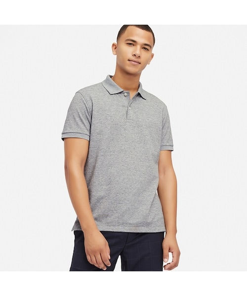 ユニクロ UNIQLO 半袖 ポロシャツ【匿名配送】ドライカコノ ユニクロ公式 | ドライカノコポロシャツ（半袖）