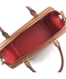 CELINE セリーヌブラウン ドットパターン ボストンバッグ CELINE セリーヌブラウン ドットパターン ボストンバッグ