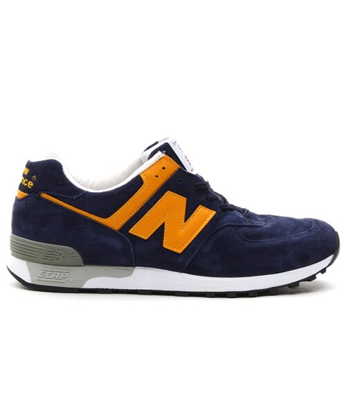 New Balance ☆ made in England M576PYB Yellow×Navy UK製 ニューバランス M576 PBY 27.5 ネイビー イエロー - メルカリ