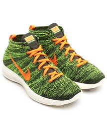 NIKE | NIKE LUNAR FLYKNIT CHUKKA　BLACK/TTL ORANGE-SQ-PRCHT GLD(その他)