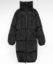 DHOLIC | ハイネックロング中綿ジャケット(ダウンジャケット/コート)