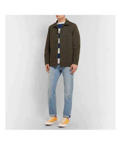 CONVERSE(コンバース)の「Converse 1970s Chuck Taylor All Star Canvas Sneakers(スニーカー・メンズ・Yellow・Uk6/Uk13/Uk10.5/Uk6.5/Uk9.5/Uk8/Uk10/Uk7/Uk5.5/Uk11/Uk7.5/Uk12/Uk8.5/Uk5/Uk9)」の2枚目の写真