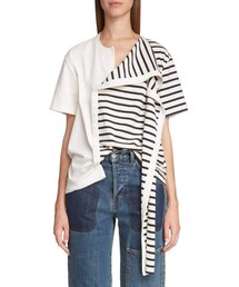 JW Anderson | JW Anderson Asymmetrical Draped Tee(Tシャツ/カットソー)
