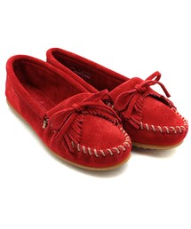 Minnetonka | Minnetonka SPRING KILTY SUEDE MOCCASIN　CHERRY RED(その他)