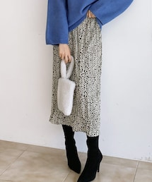 DHOLIC | ドットリンクルロングスカート(スカート)