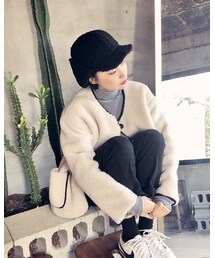 HOTPING | ボアイヤーマフキャップ(キャップ)