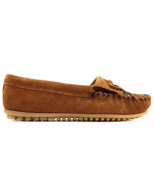 Minnetonka（ミネトンカ）の「Minnetonka KILTY SUEDE MOCCASIN　BROWN（MOCCASIN・メンズ・other・25.0cm/23.0cm/24.0cm）」の2枚目の写真