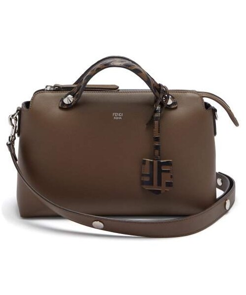 FENDI(フェンディ)の「Fendi - By The Way Leather Shoulder Bag - Womens - Brown Multi(ショルダーバッグ・レディース・Brown・One Size)」の1枚目の写真