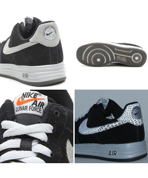 NIKE（ナイキ）の「NIKE LUNAR FORCE 1 REFLECT BLACK/REFLECT SILVER 