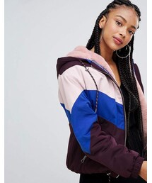 Bershka | Bershka chevron windbreaker lined(ジャケット/アウター)