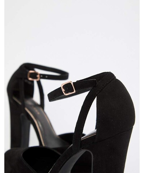 New look（ニュールック）の「New Look heeled pumps in black（パンプス・レディース・Black・Us 10/Us 5）」の2枚目の写真