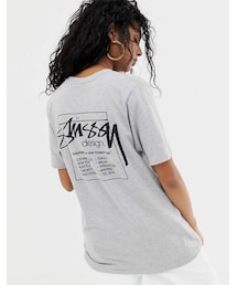 ◆STUSSY◆ Stars Rib T-Shirt 背中ロゴ Tシャツ Stussy Stars Rib T-Shirt Blush | Glue Store
