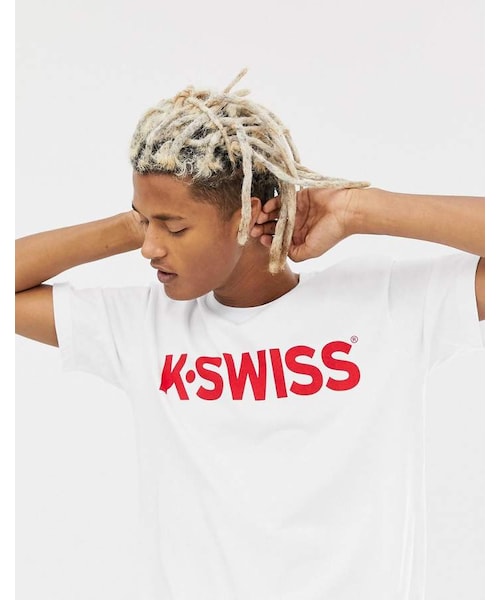 K-SWISS（ケースイス）の「K-Swiss Classic Logo T-Shirt In