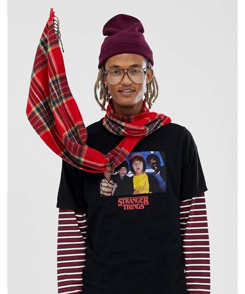 PULL&BEAR（プルアンドベア）の「Pull&Bear X Stranger Things t-shirt