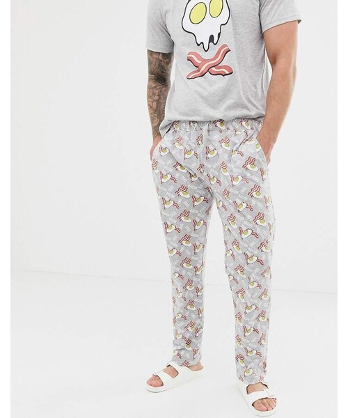 Brave Soul（ブレイブソール）の「Brave Soul Bacon and Eggs Pajama（ルームウェア/パジャマ）」 WEAR