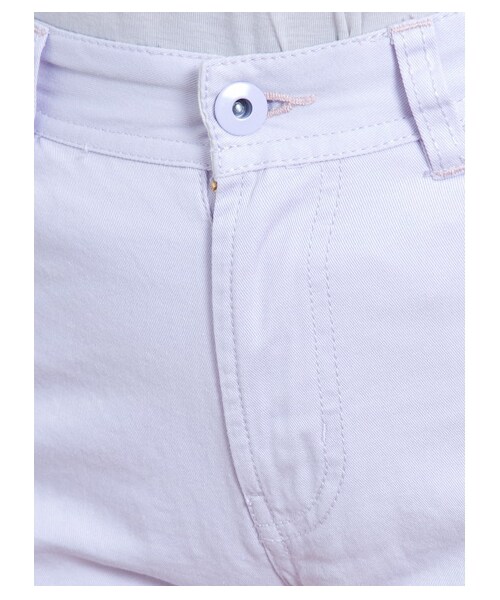 earth music&ecology（アースミュージックアンドエコロジー）の「【Special Price】カラーショートパンツ（ショートパンツ・レディース・ラベンダー/オフホワイト/ライトイエロー/ミント/ライトピンク・L/M/S）」の10枚目の写真