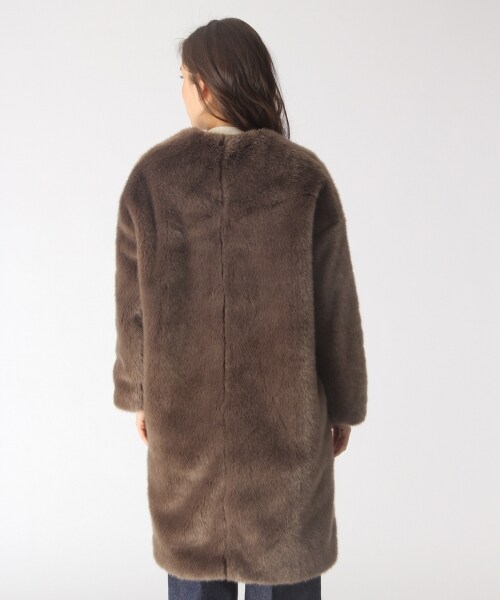 mysty woman（ミスティウーマン）の「ファーVNロングコート（）」 - WEAR