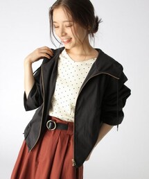 mysty woman | ビッグフードオーバーブルゾン(ジャケット/アウター)