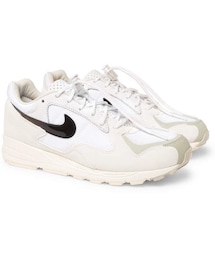 NIKE | Nike + Fear Of God Air Skylon Ii Full-Grain Leather, Felt And Mesh Sneakers(スニーカー)