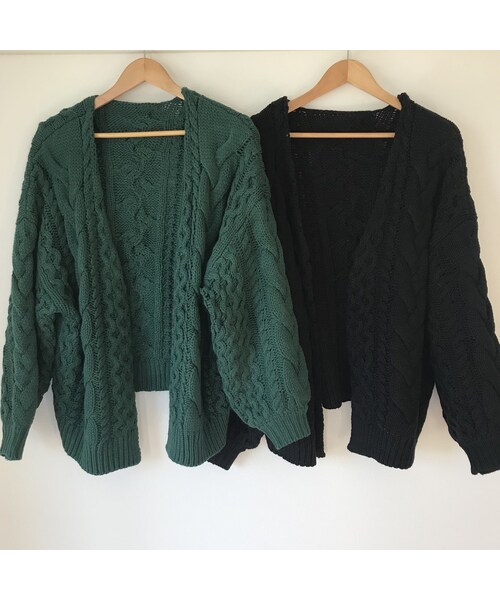 copine（コピン）の「ローゲージざっくりケーブルニットカーディガン（2color）（ニット/セーター・レディース・その他）」の14枚目の写真