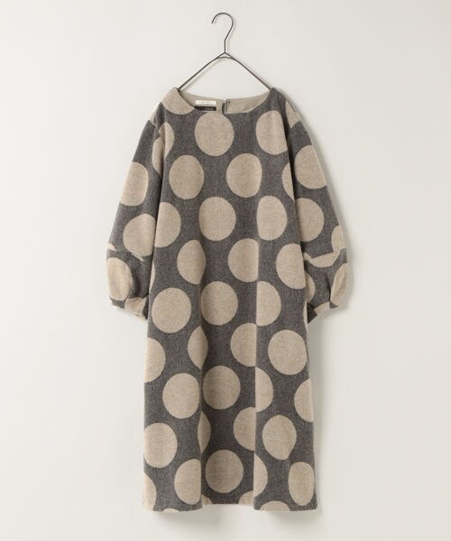 Studio Clip スタディオクリップ の コットンウールドットワンピース Advance Line Bulbul ワンピース ドレス Wear