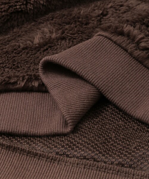 SENSE OF PLACE by URBAN RESEARCH(センスオブプレイスバイアーバンリサーチ)の「ボアスウェットシャツ(トップス・メンズ・BROWN/OFF WHITE・M/L)」の12枚目の写真
