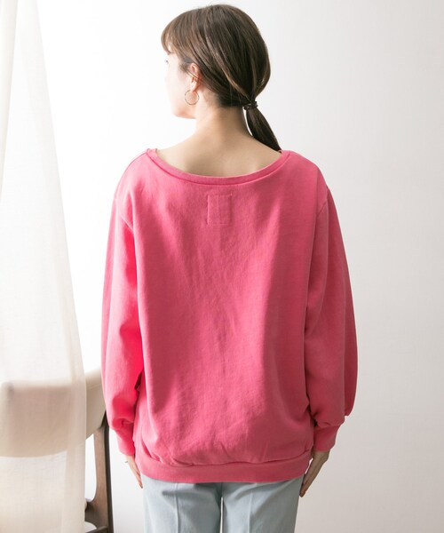 SOMETHING（サムシング）の「SOMETHING 別注SWEAT（トップス・レディース・DPINK/WHITE/BLUE・FREE）」の20枚目の写真