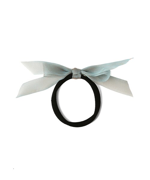 MAISON DE REEFUR（メゾンドリーファー）の「Chiffon Ribbon Hair Elastic（ACCESSORIES・レディース・Khaki/Pink/Blue・F）」の2枚目の写真