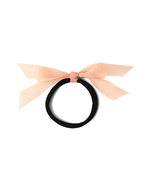 MAISON DE REEFUR（メゾンドリーファー）の「Chiffon Ribbon Hair Elastic（ACCESSORIES・レディース・Khaki/Pink/Blue・F）」の3枚目の写真
