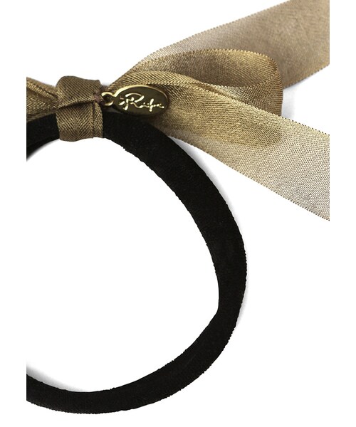 MAISON DE REEFUR（メゾンドリーファー）の「Chiffon Ribbon Hair Elastic（ACCESSORIES・レディース・Khaki/Pink/Blue・F）」の6枚目の写真
